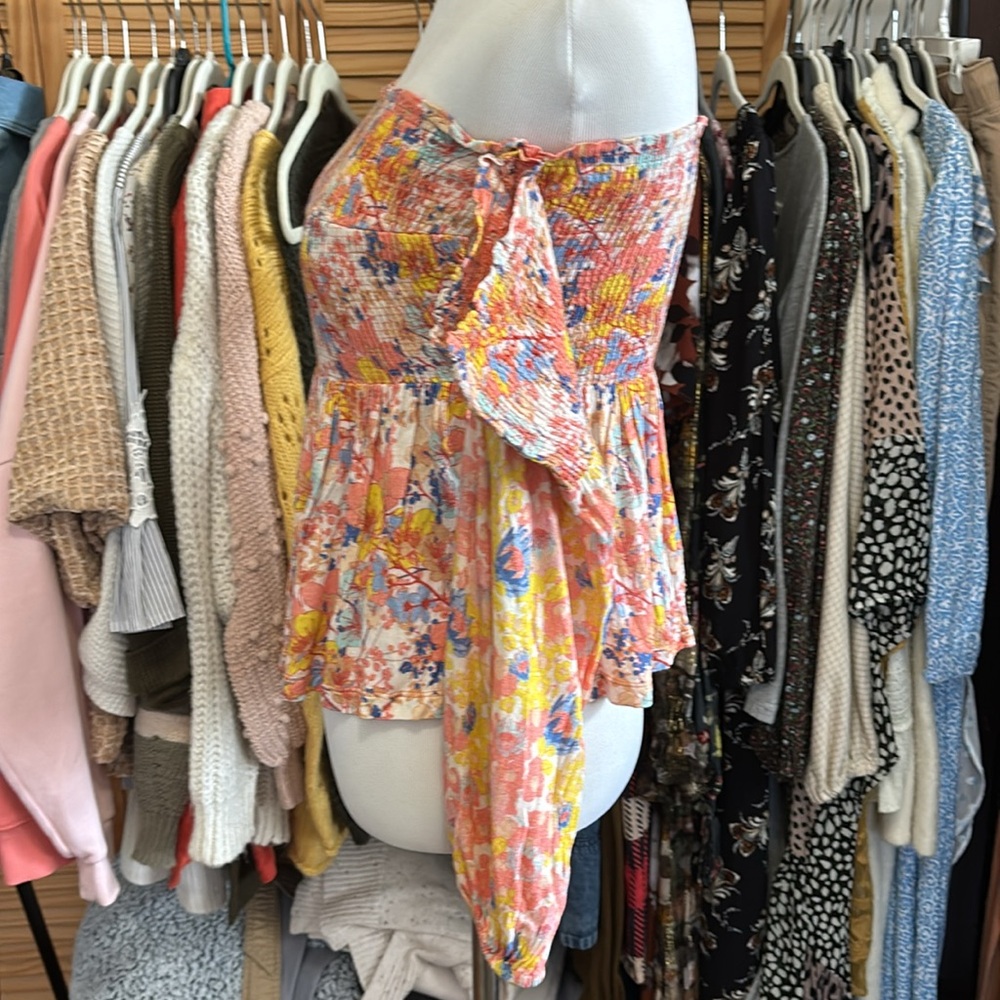 ☀️SOLD☀️Anthropologie - Long Sleeve Off-the-Shoulder - Picture 5 of 10